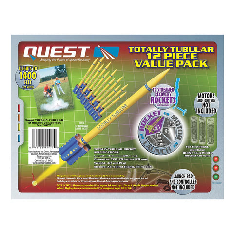 Quest Totally Tubular™ Classroom Value Pack 12 Rockets