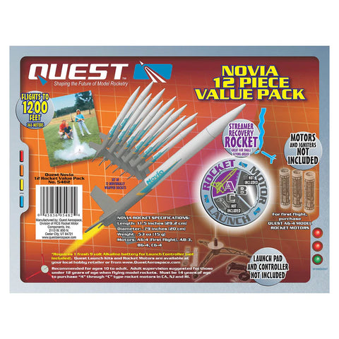 Quest Novia™ Classroom Value Pack 12 Rockets