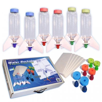 Quest Water Rocket Classroom Value 6-Pack