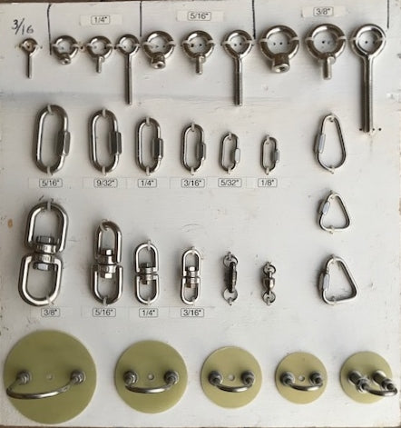 Stainless Steel Quick Links - 1/8 in - Bros Stainless Steel Quick Links - 1/8 in - Bros
