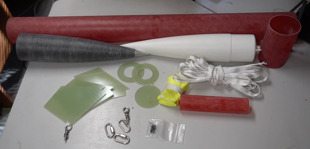 Hpr Rockets Wildman Journey 75 Flying Model Rocket Kit for HPR Level 1 ...